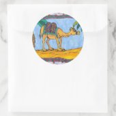 Crazy Camel Aufkleber (Tasche)