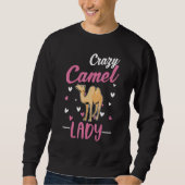 Crazy Camel Lady Camel Girl Sweatshirt (Vorderseite)