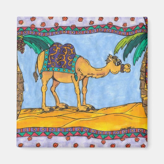 Crazy Camel Magnet (Vorne)