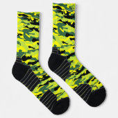 Crazy Camouflage Green Socks Socken (Rechts)