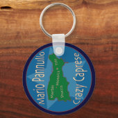 Crazy Caprese Schlüsselanhänger (Vorderseite)