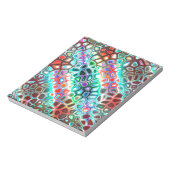 Crazy Carnival Colored Notizblock (Rotiert)
