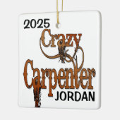 Crazy Carpenter CUSTOM Keramikornament (Links)
