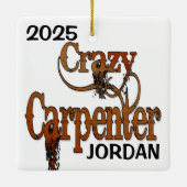 Crazy Carpenter CUSTOM Keramikornament (Rückseite)