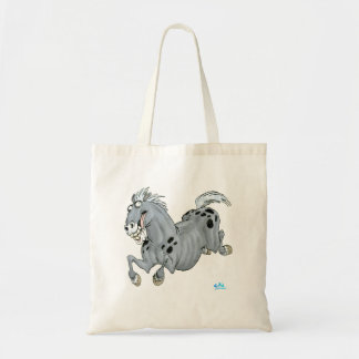 Crazy Cartoon Horse Bag Tragetasche