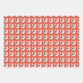 Crazy Cat Bundle Geschenkpapier Set (Vorderseite 3)