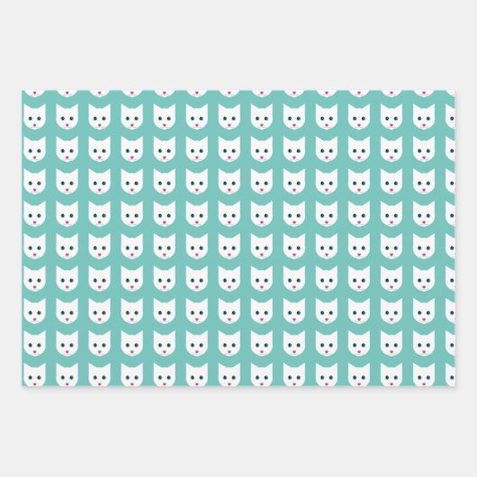 Crazy Cat Bundle Geschenkpapier Set (Vorderseite 2)