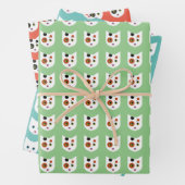 Crazy Cat Bundle Geschenkpapier Set (Beispiel)