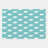 Crazy Cat Bundle Geschenkpapier Set (Vorderseite)