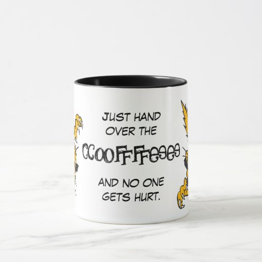 Crazy Cat Demand-Kaffee Tasse (Zentrum)