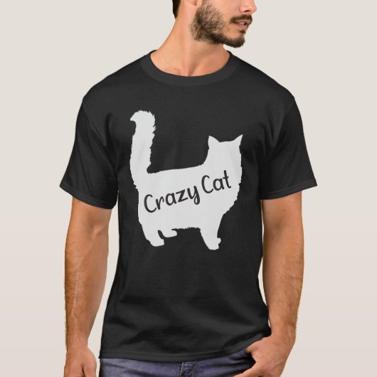 Crazy Cat Flash For Essential Quotes T-Shirt (Vorderseite)