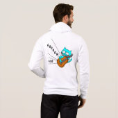 Crazy Cat Hoodie (Schwarz voll)