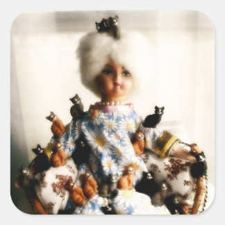 Crazy Cat Lady Aufkleber