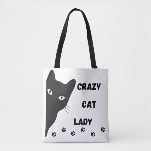 Crazy Cat Lady Bag Tasche (Vorderseite)