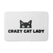 Crazy Cat Lady Bath Mat Badematte (Vorderseite)