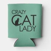 Crazy Cat Lady Dosenkühler (Vorderseite)