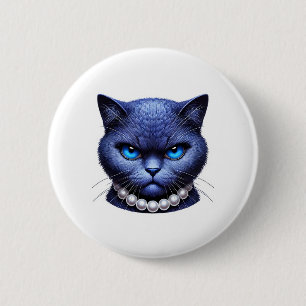 Crazy Cat Lady Election 2024 Button