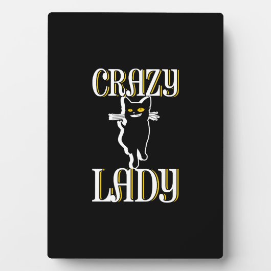 Crazy Cat Lady Fotoplatte (Vorderseite)