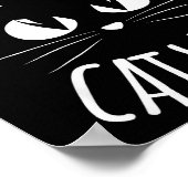 Crazy Cat Lady Funny Fur Mom Mother's Day Christma Poster (Ecke)