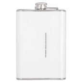 Crazy Cat Lady Funny Rafter Flachmann (Rückseite)