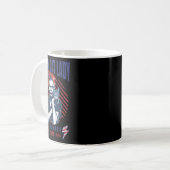 Crazy Cat Lady für Kamala 2024 Kaffeetasse (Vorderseite Links)