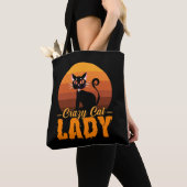 Crazy Cat Lady Halloween Tasche (Von Nahem)