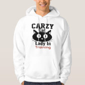 CRAZY CAT LADY HOODIE (Vorderseite)