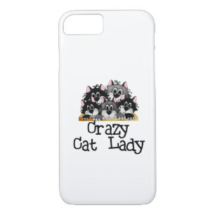 Crazy Cat Lady iPhone 7 Fall iPhone 8/7 Hülle