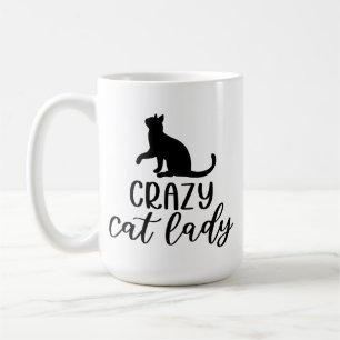 Crazy Cat Lady Kaffeetasse