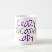 Crazy Cat Lady Kaffeetasse (Mittel)