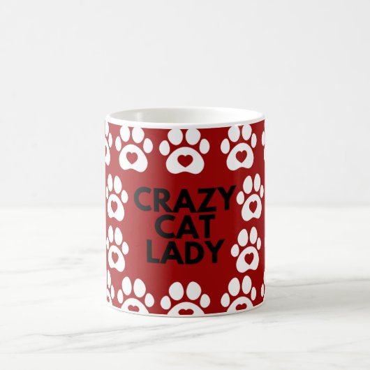 CRAZY CAT LADY KAFFEETASSE (Mittel)