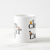 Crazy Cat Lady Kaffeetasse (Mittel)