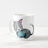 Crazy Cat Lady Kaffeetasse (Vorderseite Links)