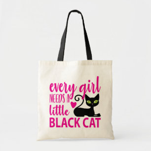Crazy Cat Lady Kitty Lover Halloween Black Cat Tragetasche