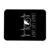 Crazy Cat Lady Magnet (Horizontal)