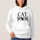 Crazy Cat Lady Mama Kitten Lover Kitty Kätzchen Ge Hoodie (Vorderseite)