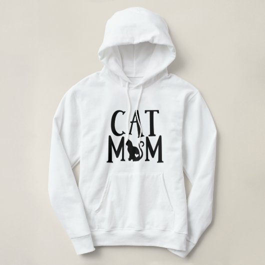 Crazy Cat Lady Mama Kitten Lover Kitty Kätzchen Ge Hoodie (Design vorne)