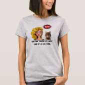 Crazy Cat Lady Misinterpretation Cat Mama T-Shirt (Vorderseite)