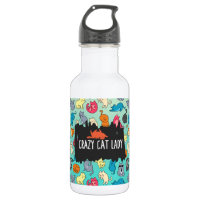 Crazy Cat Lady Niedlich und spielerisch Cat Patter