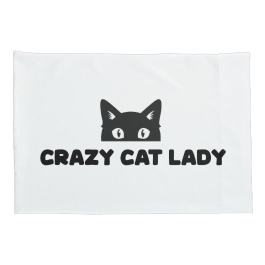 Crazy Cat Lady Pillowcases Kissenbezug (Rückseite-Rechts)