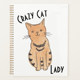 Crazy Cat Lady Planner Planer