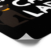 Crazy Cat Lady Poster (Ecke)