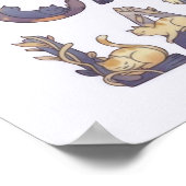 Crazy Cat Lady Poster (Ecke)