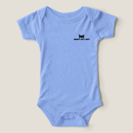 Crazy Cat Lady Säugling Tri-mix Ein Stück