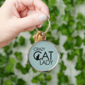 Crazy Cat Lady Schlüsselanhänger (Hand)