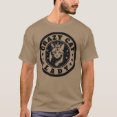 Crazy Cat Lady Shirt (Vorderseite)