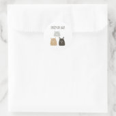 Crazy Cat Lady Sticker - Funny Gift für Cat Lovers (Tasche)