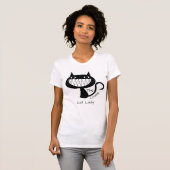 Crazy Cat Lady T-Shirt (Vorne ganz)