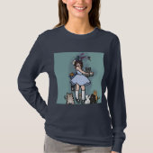 Crazy Cat Lady T-Shirt (Vorderseite)