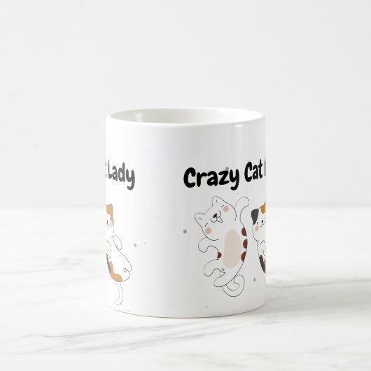 Crazy Cat Lady Tasse (Mittel)
